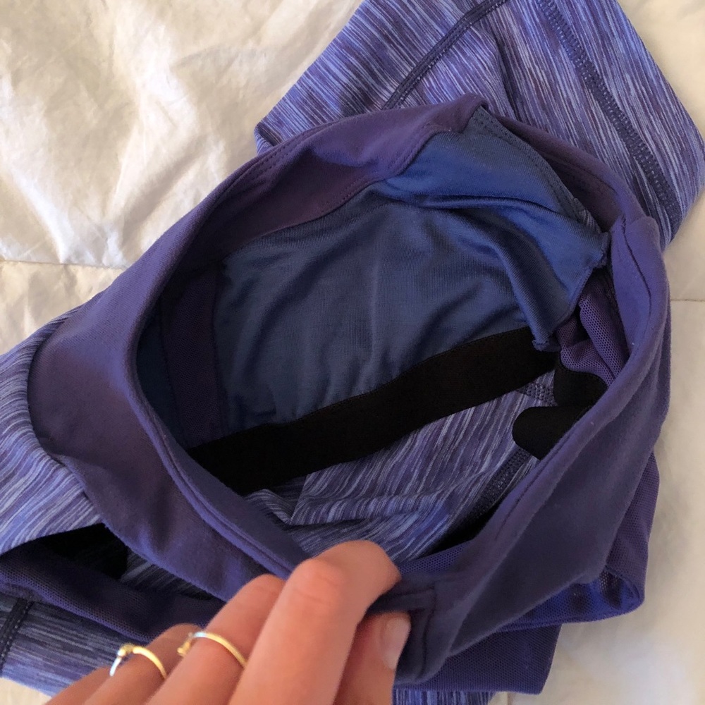Blue Lululemon Razorback Tank - Picture 4 of 4